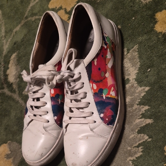Robert Graham White and Multicolor Sneakers - Picture 3 of 7